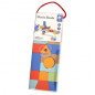 Klocki do nawlekania figury geometryczne 21 el. / Classic world