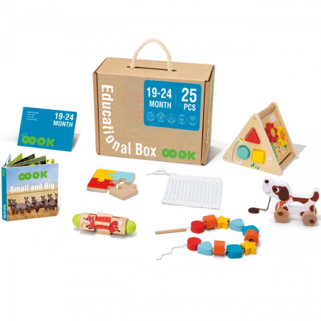 Edukacyjne pudełko Montessori 6w1 / Tooky toy