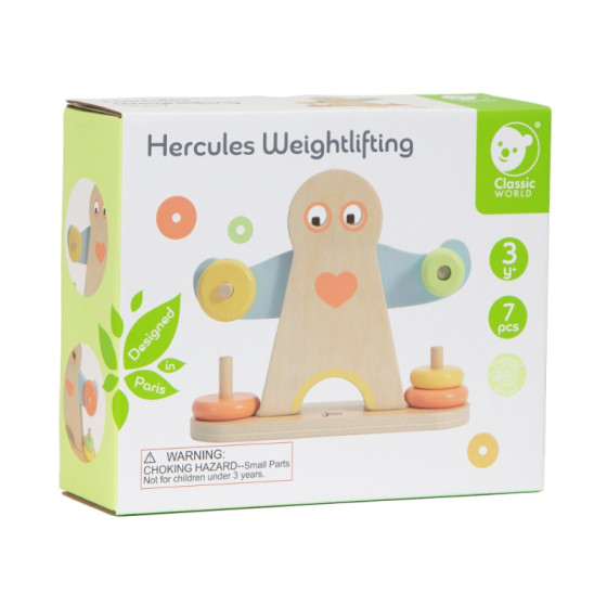 Edukacyjna waga Hercules 7 el. / Classic world