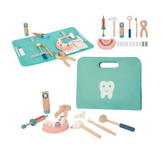 Zestaw małego dentysty 19 el. / Tooky toy