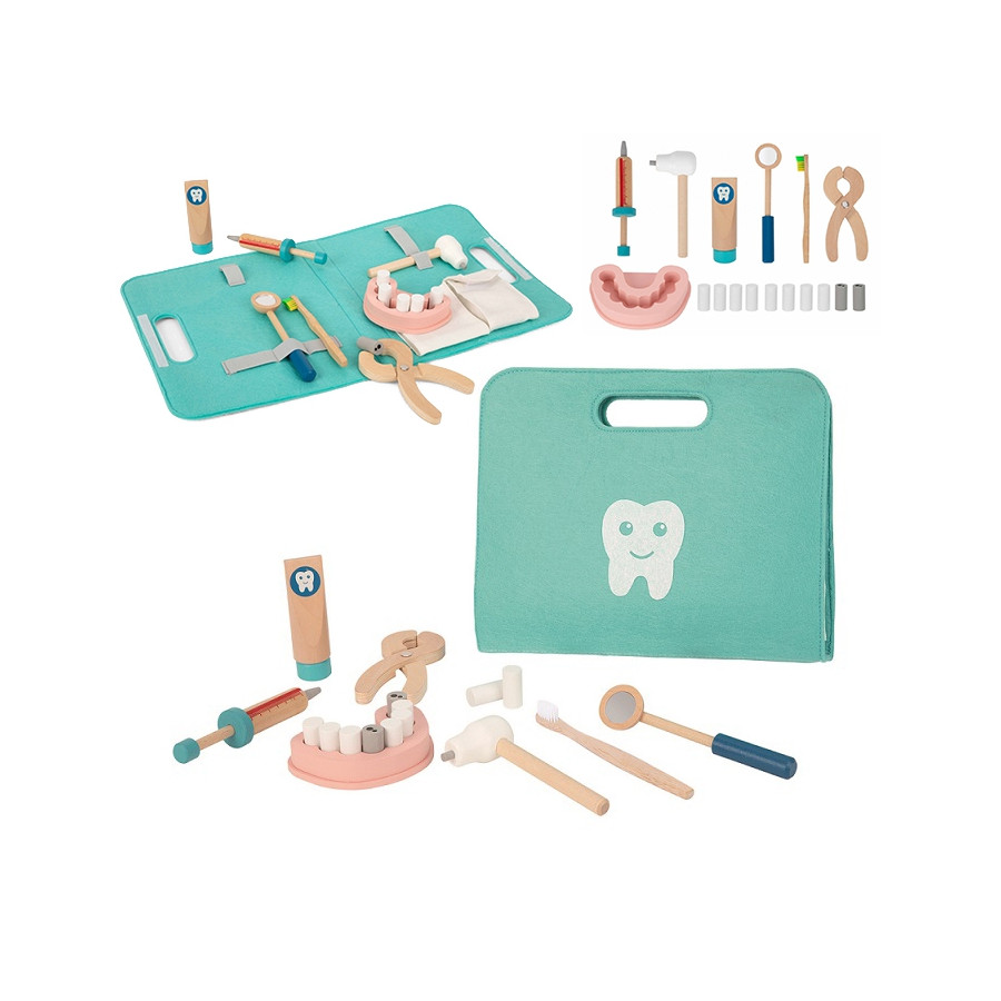 Zestaw małego dentysty 19 el. / Tooky toy
