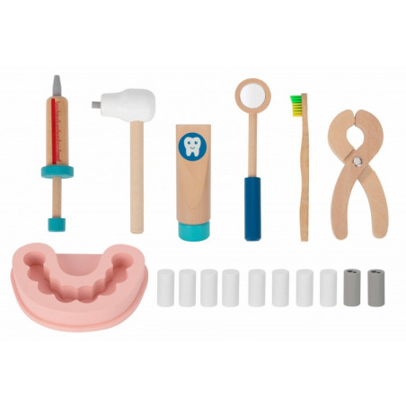 Zestaw małego dentysty 19 el. / Tooky toy