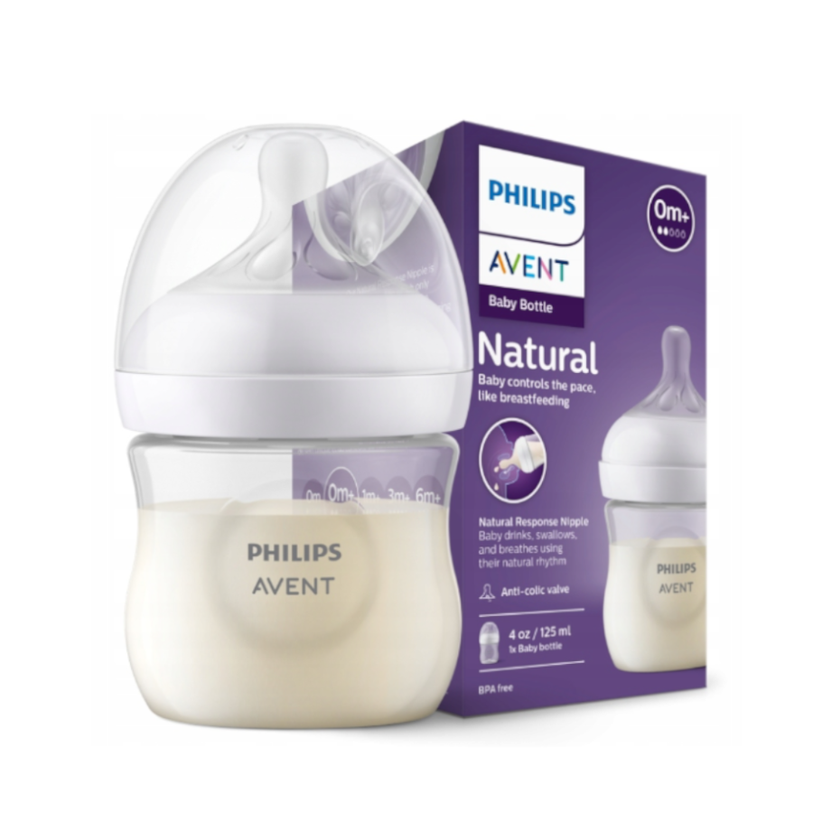 Butelka dla niemowląt responsywna Natural 125 ml / Philips Avent