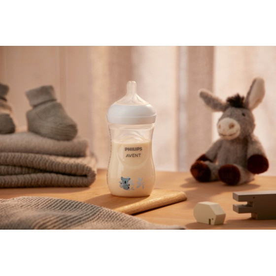Butelka dla niemowląt responsywna Natural koala 260 ml / Philips Avent