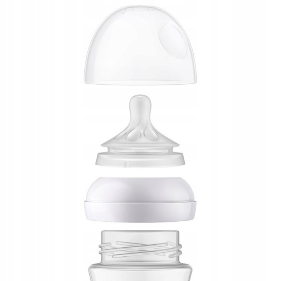 Butelka dla niemowląt responsywna Natural żyrafka 260 ml / Philips Avent