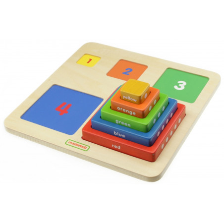 Edukacyjna piramidka do nauki / Masterkidz