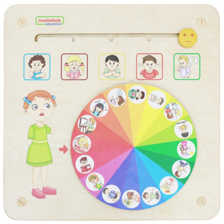 Tablica manipulacyjno-naukowa Emocje / Masterkidz