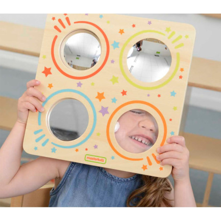 Sensoryczna tablica z lustrami i soczewkami / Masterkidz