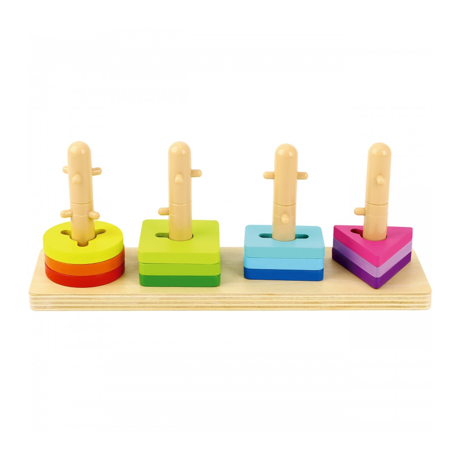 Zestaw edukacyjny Montessori 6w1 / Tooky toy