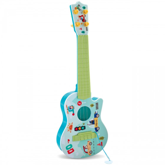 Gitara akustyczna dla dzieci Zielona 43 cm / Woopie