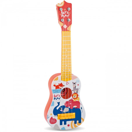 Gitara klasyczna dla dzieci Czerwona 57 cm / Woopie