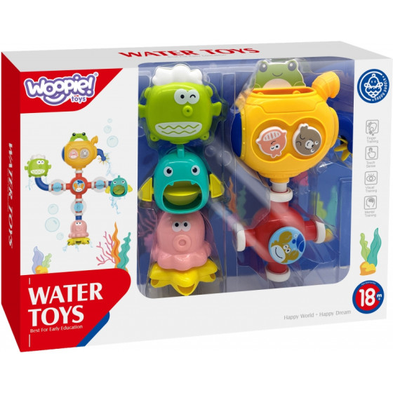 Zabawka przelewowa do kąpieli Robot / Woopie