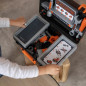 Walizka z narzędziami + autko w częściach Black&Decker / Smoby
