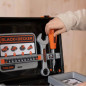 Walizka z narzędziami + autko w częściach Black&Decker / Smoby