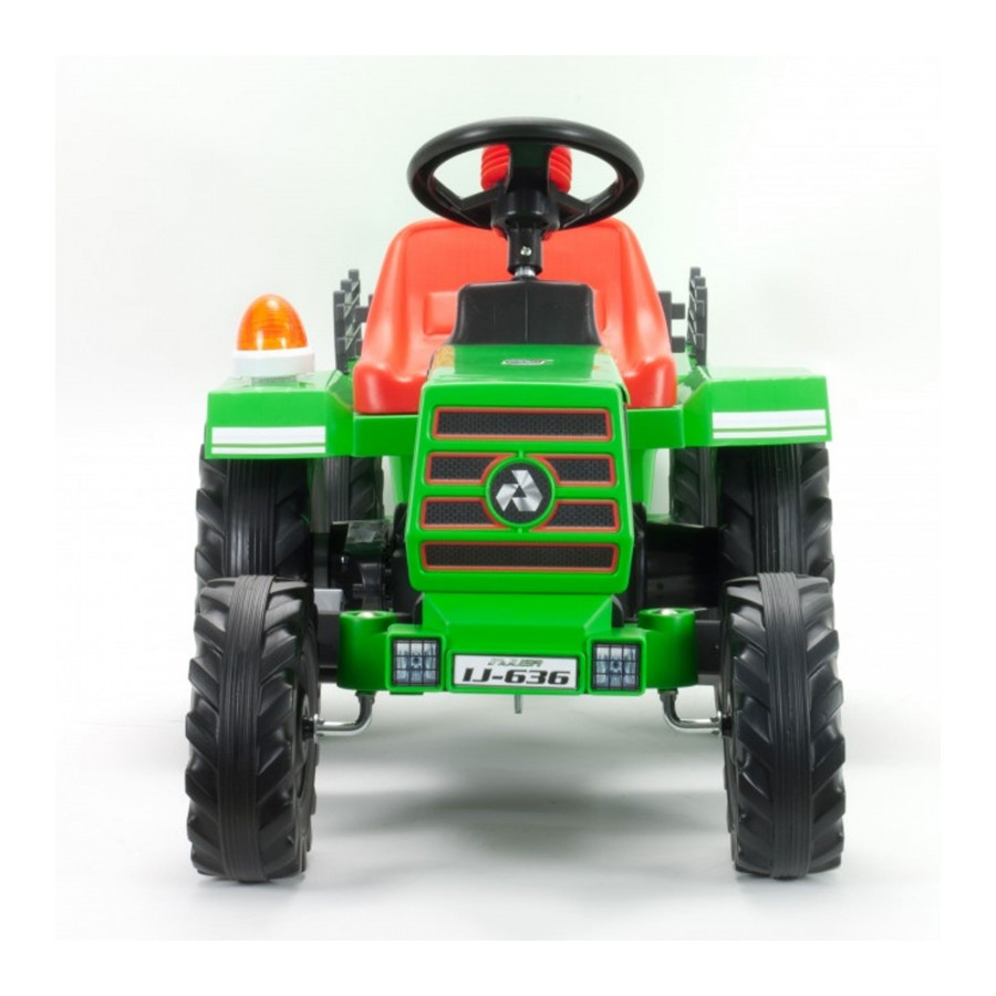 Traktor na akumulator Basic 6V + przyczepka / Injusa