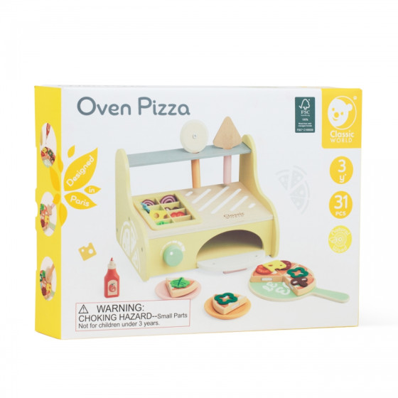 Piec do pizzy Oven + pizza z akcesoriami / Classic world