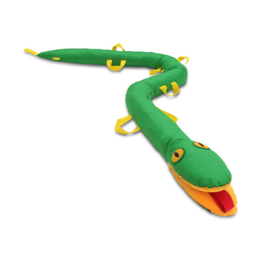 Wąż spacerowy zielona gąsienica 2,5 m 14 uchwytów / Akson