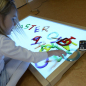 Zestaw literek i cyferek w przeźroczystych kolorach / Masterkidz Zestaw literek i cyferek w przeźroczystych kolorach / Masterkidz