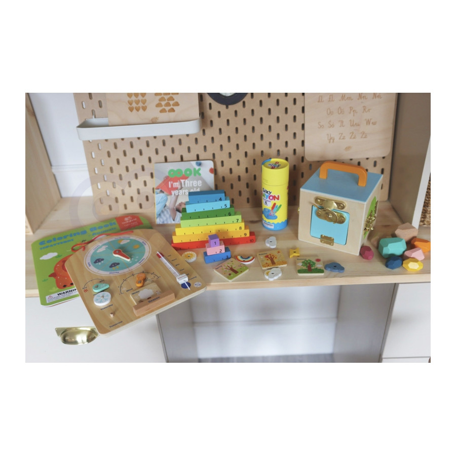 Zestaw zabawek edukacyjnych 6w1 / Tooky toy