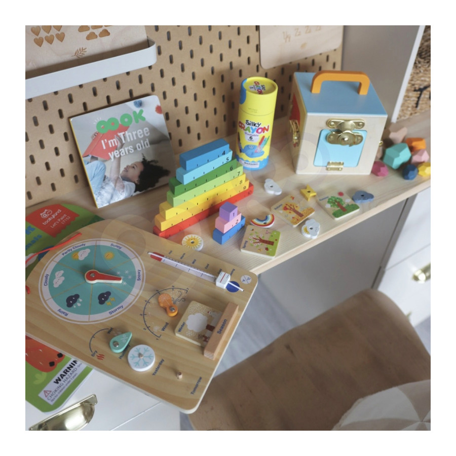 Zestaw zabawek edukacyjnych 6w1 / Tooky toy