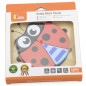 Drewniane puzzle Biedronka 4 el. / Viga