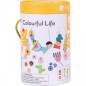 Kolorowa nawlekania 73 el. / Classic world