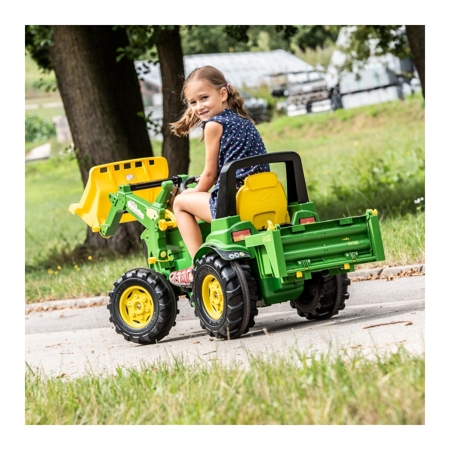 Pojemnik do traktora Rolly Box John Deere / Rolly toys