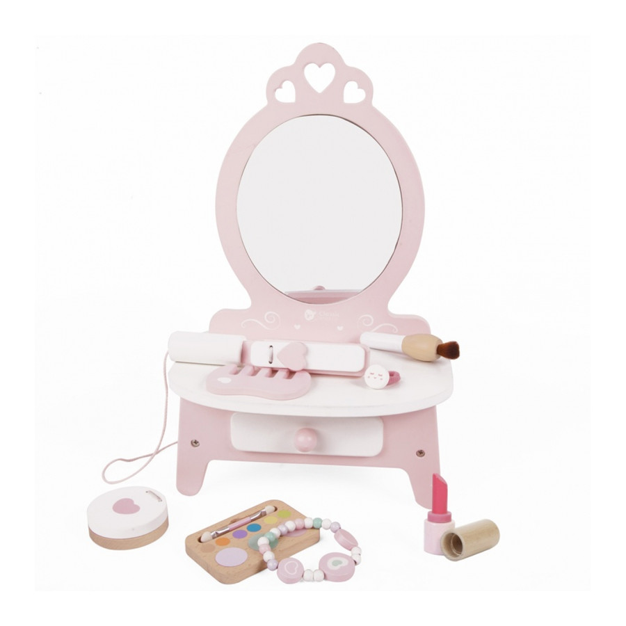 Toaletka dla dziewczynki z lustrem + 11 akc. / Classic world