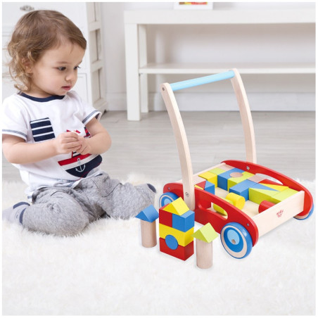 Chodzik z klockami 23.el. / Tooky toy