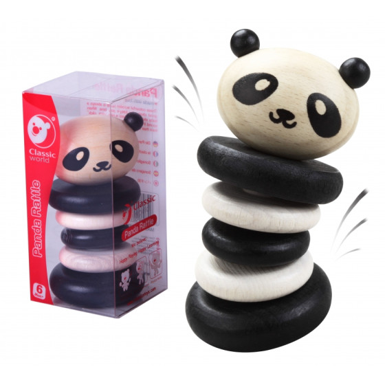 Grzechotka sensoryczna Panda / Classic world