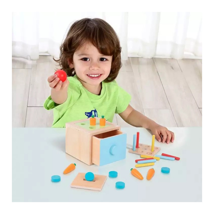 Kostka sensoryczno - edukacyjna / Tooky toy