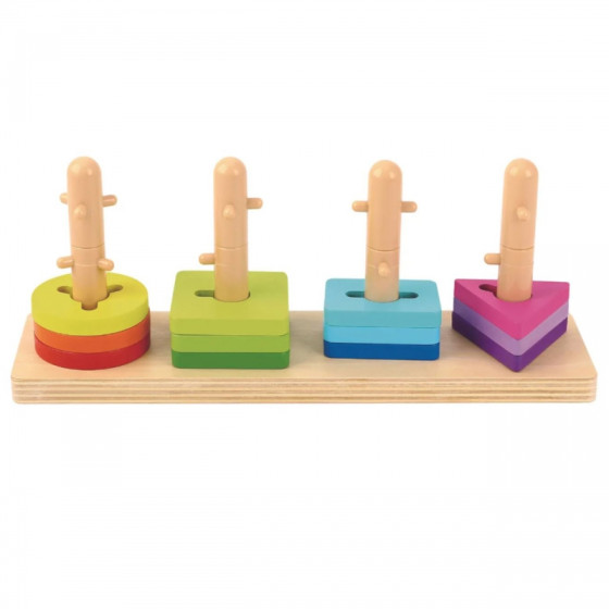 Sorter kształtów i kolorów / Tooky toy