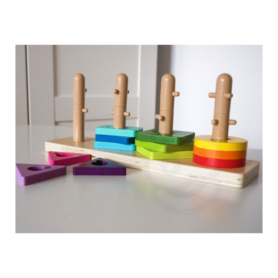 Sorter kształtów i kolorów / Tooky toy