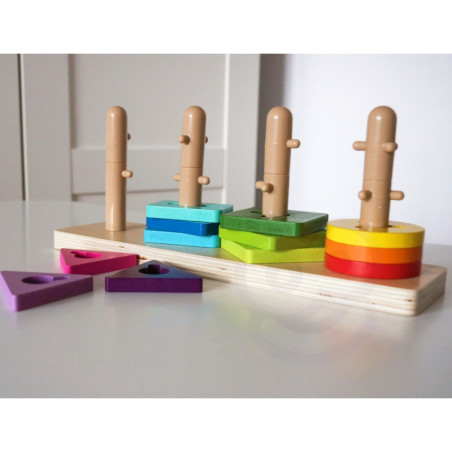 Sorter kształtów i kolorów / Tooky toy