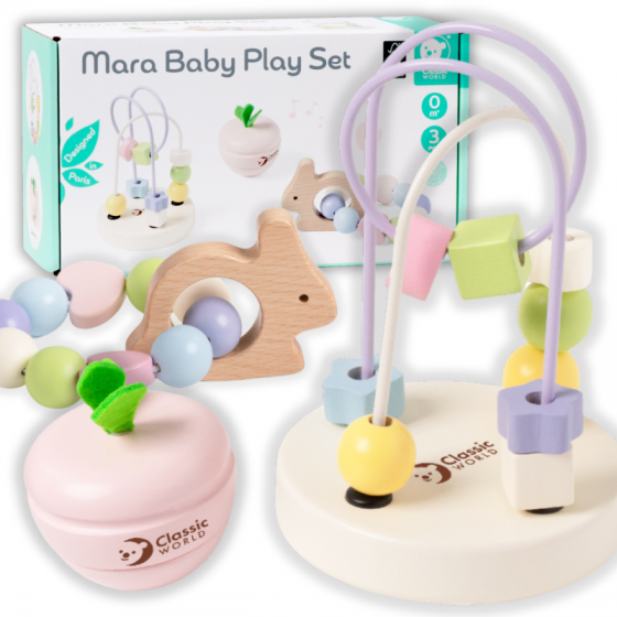 Zestaw zabawek edukacyjnych dla niemowląt / Classic world