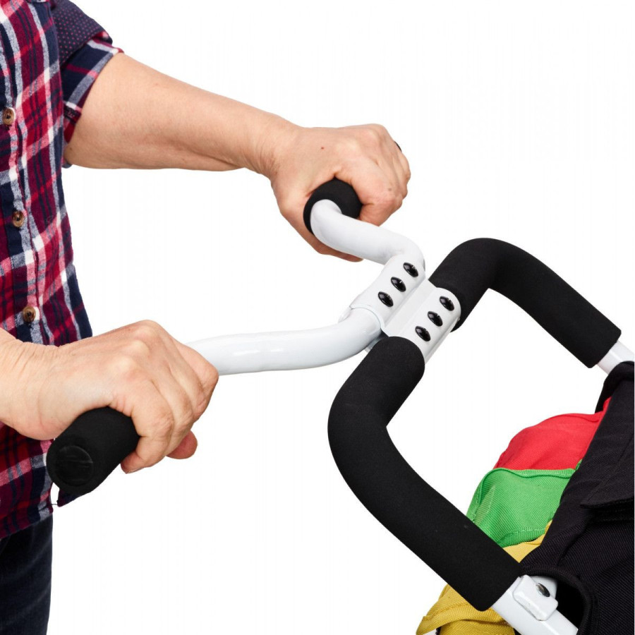 Wózek spacerowy do żłobka Lidoo Ergondrive 3-osobowy / Familidoo