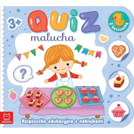 Książeczka edukacyjna z quizami i kaczuszką / Aksjomat