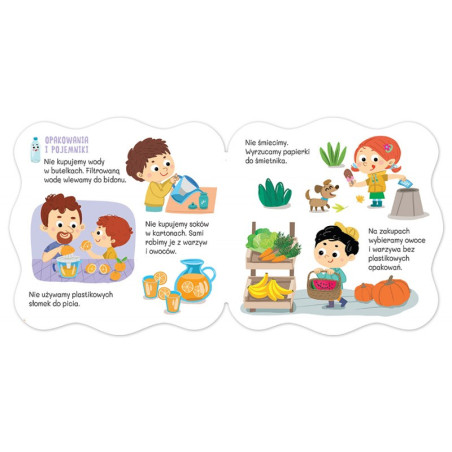 Książeczka edukacyjna Ekologia dla malucha / Aksjomat