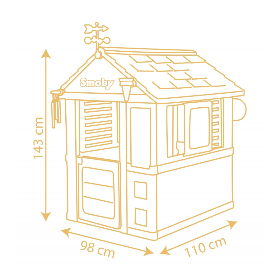Domek ogrodowy 4 Pory roku / Smoby
