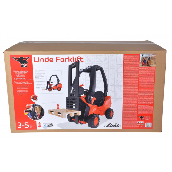 Wózek widłowy na pedały Linde Forklift / Big