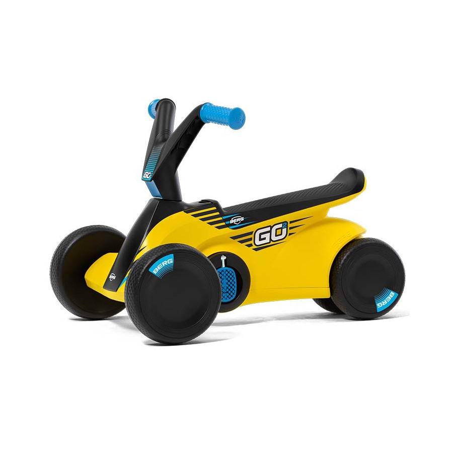 Jeździk na pedały Gokart GO² Sparx Yellow / Berg