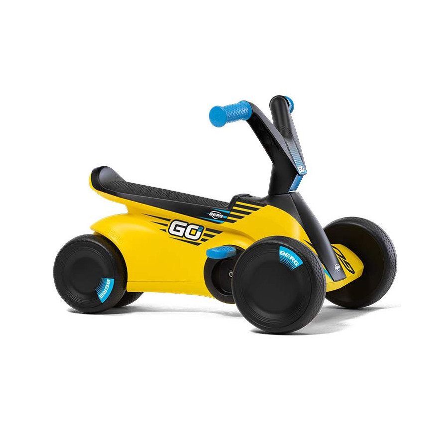 Jeździk na pedały Gokart GO² Sparx Yellow / Berg