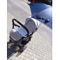 Uniwersalny parasol do wózka TB UV50 Marine / Titanium Baby