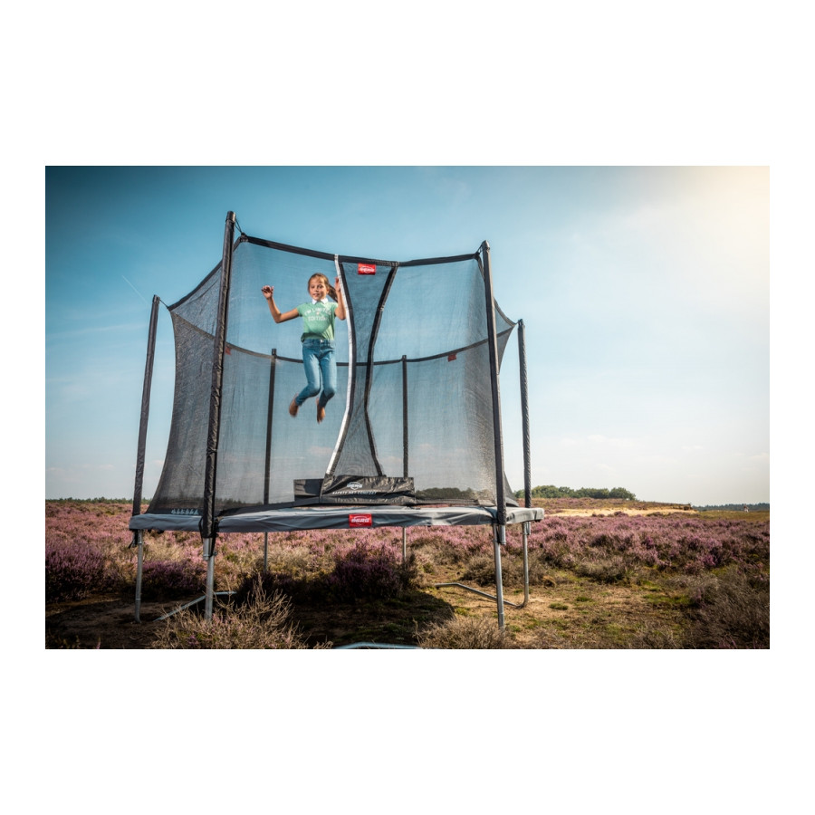 Trampolina Favorit Grey 270 cm + siatka Comfort / Berg