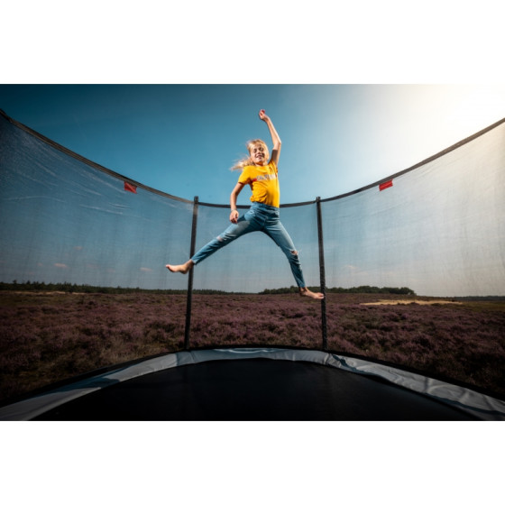 Trampolina Favorit Grey 270 cm + siatka Comfort / Berg