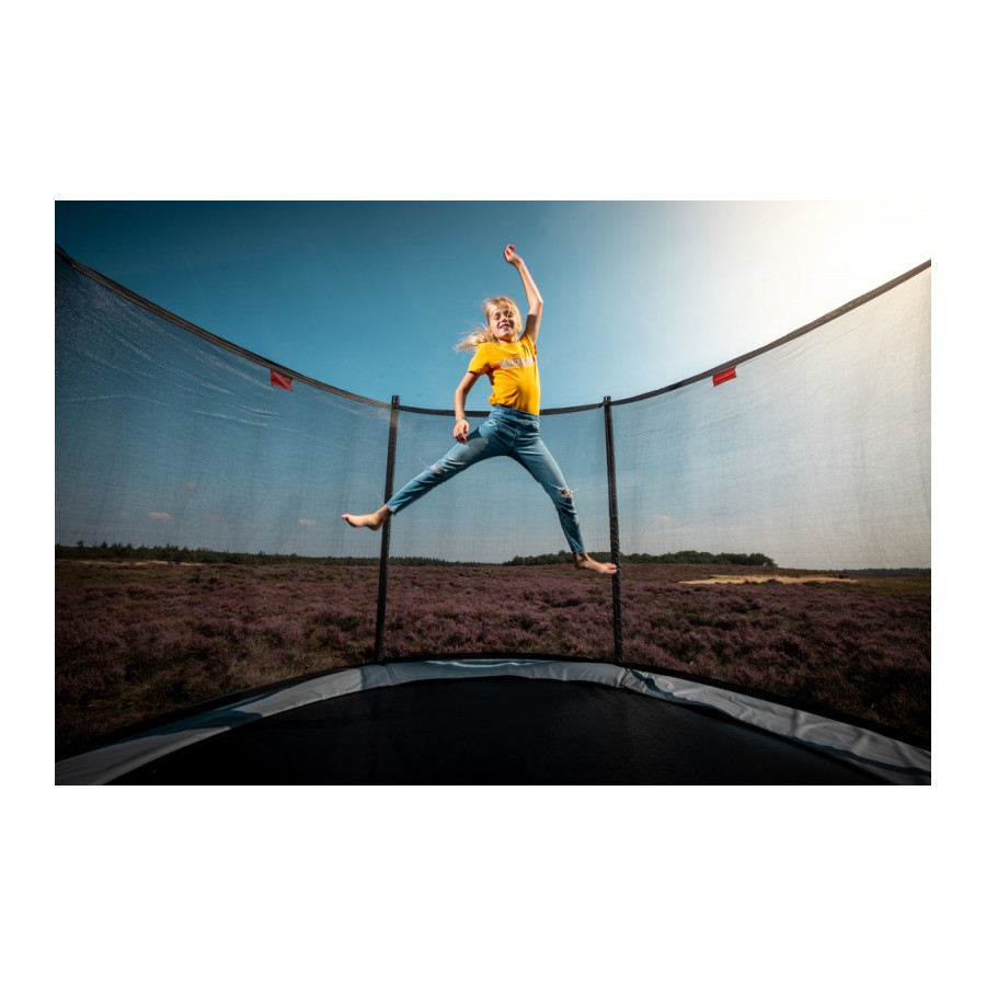 Trampolina Favorit Grey 270 cm + siatka Comfort / Berg