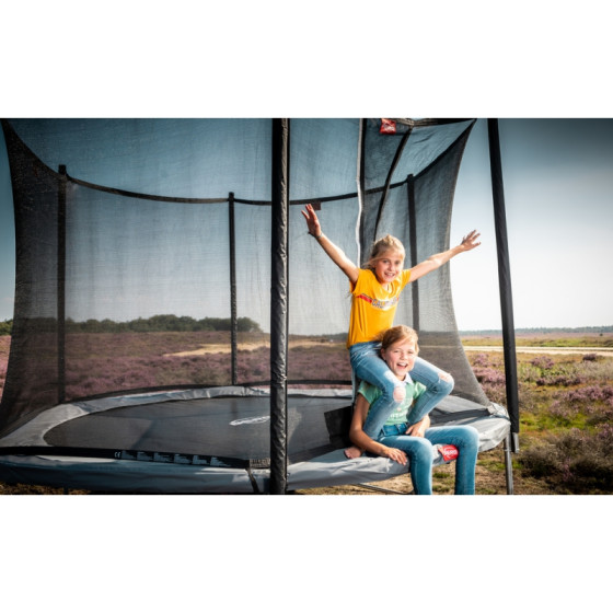 Trampolina Favorit Grey 270 cm + siatka Comfort / Berg