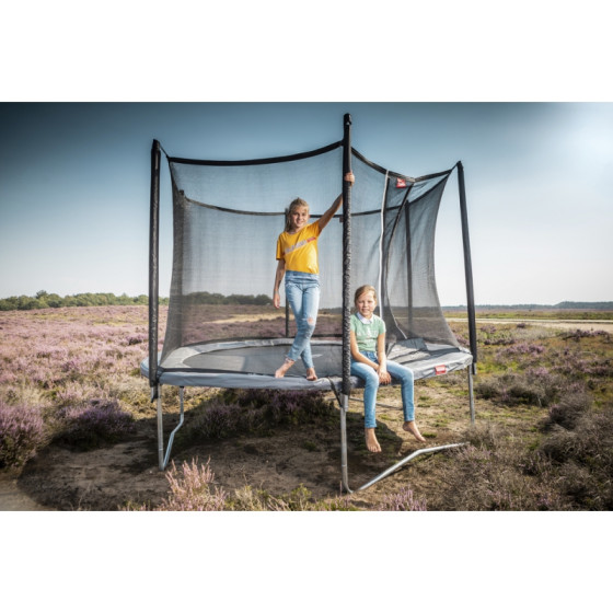 Trampolina Favorit Grey 270 cm + siatka Comfort / Berg