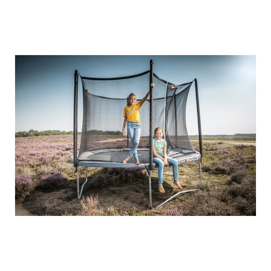 Trampolina Favorit Grey 270 cm + siatka Comfort / Berg