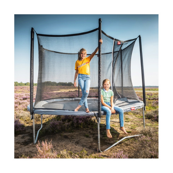 Trampolina Favorit Grey 270 cm + siatka Comfort / Berg